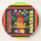 Baby Simba Merry Christmas Collection Getränkeuntersetzer (Vorne)