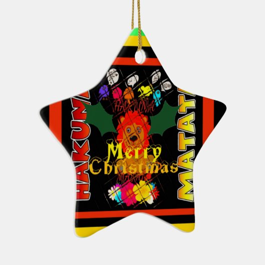 Baby Simba Merry Christmas Collection Keramik Ornament (Rechts)