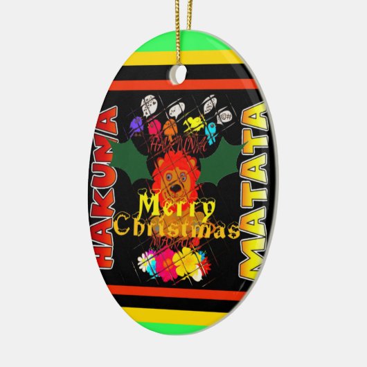 Baby Simba Merry Christmas Collection Keramikornament (Links)