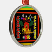 Baby Simba Merry Christmas Collection Silbernes Ornament (Rechts)