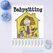 Baby Sitter Flyer (Einzeln)