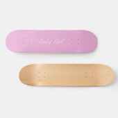 Baby-Skateboard hellrosa Skateboard (Horizontal)
