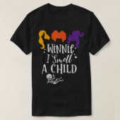 Baby Skeleton Schwangerschaft Halloween Winnie I R T-Shirt (Design vorne)