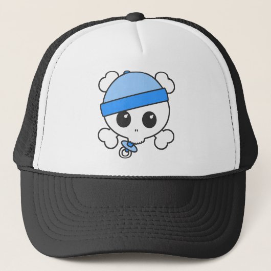 Baby Skully Truckerkappe (Vorderseite)