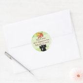 Baby Skunk Address Label Stickers (Umschlag)