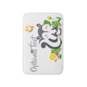 Baby Skunk, Butterfly & Blume Badematte (Vorderseite Vertikal)
