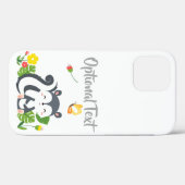 Baby Skunk, Butterfly & Blume Case-Mate iPhone Hülle (Rückseite (Horizontal))
