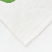 Baby Skunk, Butterfly & Blume Fleecedecke (Ecke)