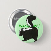 Baby Skunk Button (Vorne & Hinten)