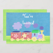 Baby Skunk Einladung (Vorne/Hinten)