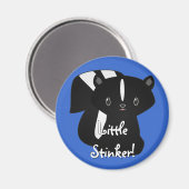 Baby Skunk Magnet (Vorderseite/Rückseite)