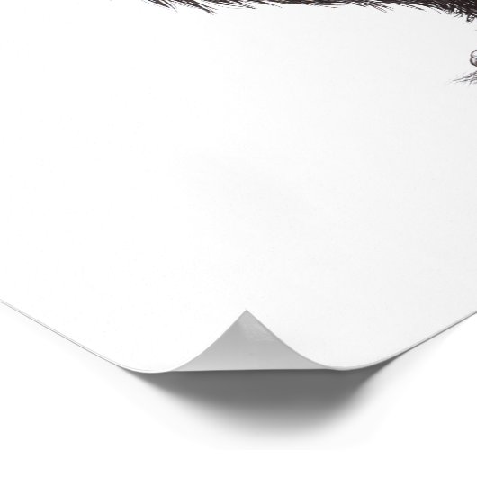 Baby Skunk Poster (Ecke)