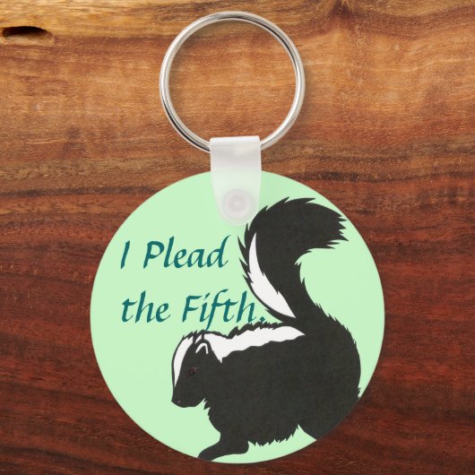 Baby Skunk Schlüsselanhänger (Vorderseite)