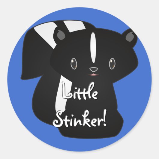 Baby Skunk Stickers (Vorderseite)