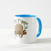 Baby Sloth Family Tasse (VorderseiteRechts)