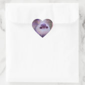 Baby Sloth Herz-Aufkleber (Tasche)
