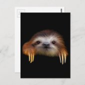 Baby Sloth Postkarte (Vorne/Hinten)