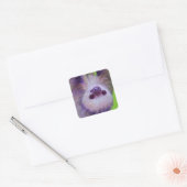 Baby Sloth Quadratischer Aufkleber (Umschlag)