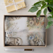 Baby Sloths Seidenpapier (Geschenk)