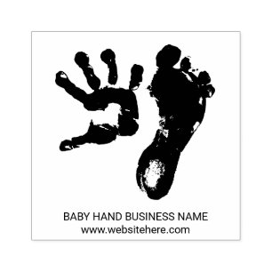 Baby Small Hand Foot Gummistempel