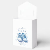 Baby Sneakers Babydusche, Baby-Dusche Geschenkschachtel (Geöffnet)