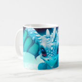 Baby Snow Dragon Kaffeetasse (Vorderseite Links)