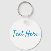 Baby Snowman mit Crystal Snowflakes Ornament Schlüsselanhänger (Rückseite)