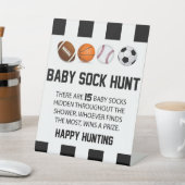 Baby Sock Hunt Baby Duschgel Spielzeichen Sockelschild (In SItu)