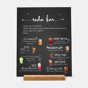 Baby Soda Fertig zum Knallen Soda Bar Acrylschild