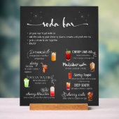 Baby Soda Ready to POP Soda Bar Acrylschild (Neutral)