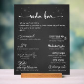 Baby Soda Ready to POP Soda Bar  Acrylschild (Neutral)