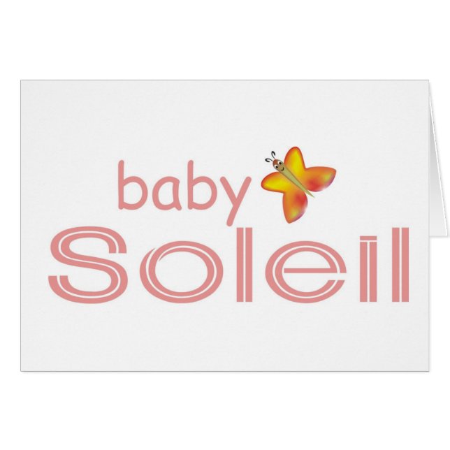 Baby Soleil (Vorderseite (Horizontal))