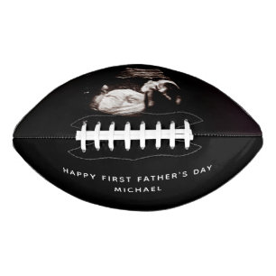 Baby Sonogram First Vatertag Individuelle Name Football