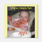 Baby Spaghetti Fun Magnet (Vorne)