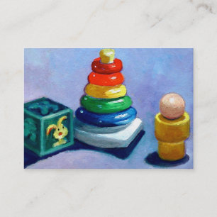 BABY SPIELT VISITENKARTE