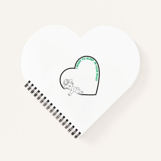 Baby Spiral Notebook Notizblock (Vorderseite)