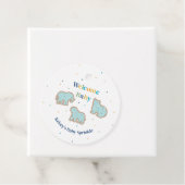 Baby Sprinkle Animal Cookies Boy Baby Shower Geschenkanhänger (Beispiel)