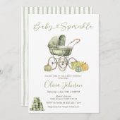 Baby Sprinkle Baby Dusche Einladung (Vorne/Hinten)