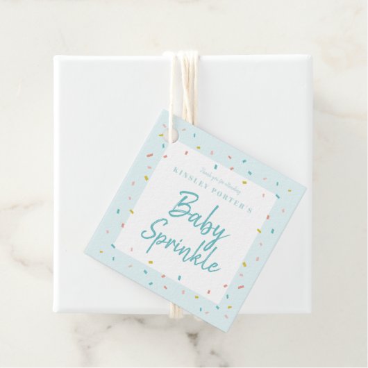 Baby Sprinkle Babydusche bevorzugt Anhänger (Beispiel)