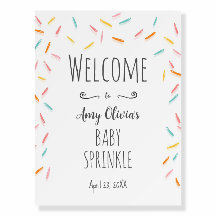 Baby Sprinkle Begrüßungsdusche Coed Confetti