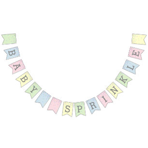 Baby Sprinkle Bunting Flags Wimpelkette