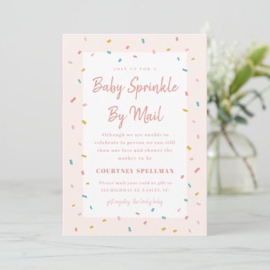 Baby Sprinkle by Mail (Stehend Vorderseite)