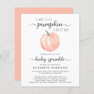 Baby Sprinkle by Mail Orange Pumpkin
