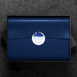 Baby Sprinkle Classic Blue | Coole Dusche Vielen D Runder Aufkleber