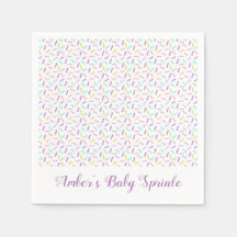 Baby Sprinkle Custom Party Napkins