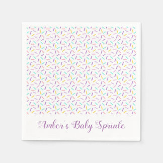 Baby Sprinkle Custom Party Napkins Serviette