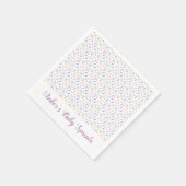 Baby Sprinkle Custom Party Napkins Serviette (Ecke)