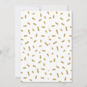 Baby Sprinkle Donut Einladung (Rückseite)