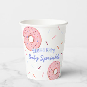 Baby Sprinkle Donut Shop als verfügbarer Kaffee Pappbecher
