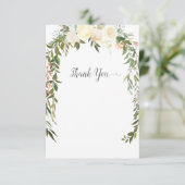 Baby Sprinkle Dusche Vielen Dank für Ihre elegante Dankeskarte (Stehend Vorderseite)